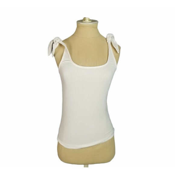 New with tags Banana Republic White Sleeveless Tank Top XS - Picture 1 of 3